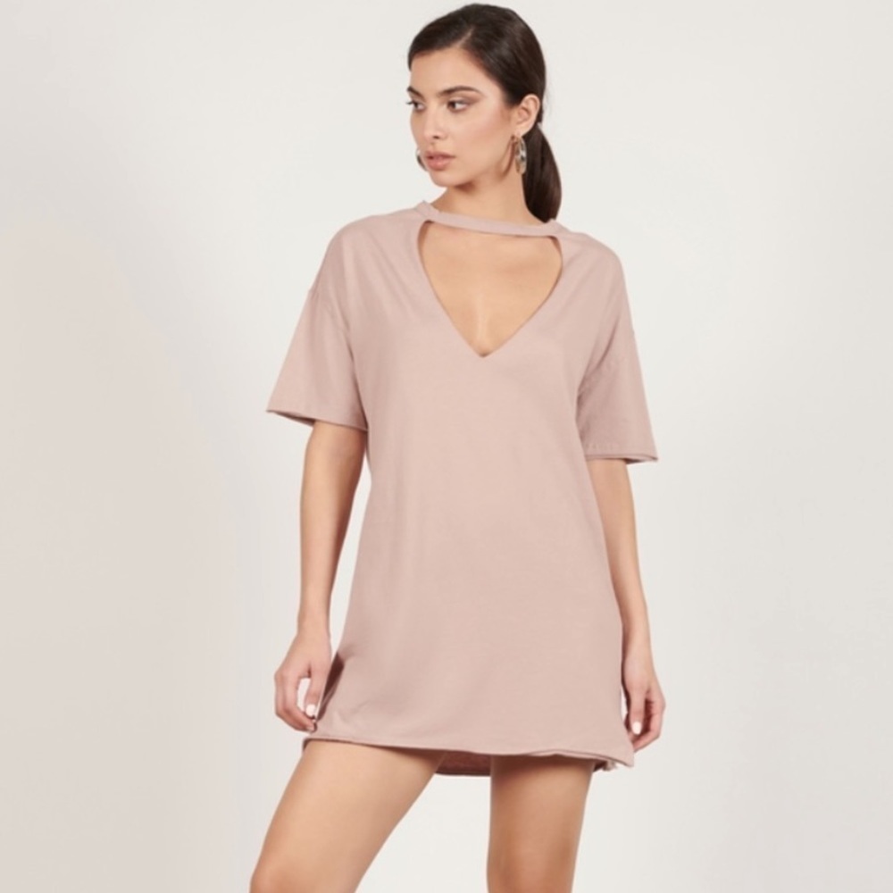 TOBI Choker Mini Dress